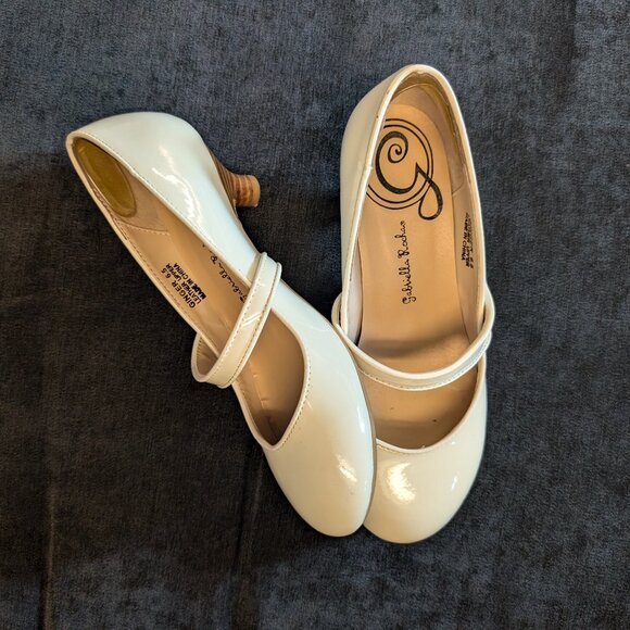 Gabriella Rocha "Ginger" Mary Jane Kitten Heel Shoes - womens size 6.5 - Picture 1 of 3